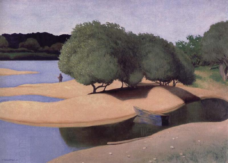 Felix Vallotton Sandbanks on the Lore oil painting picture